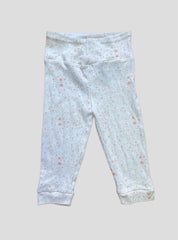 Kids Casual Pant (12-18 Month) - White Brown Star