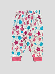 Kids Casual Pant (12-18 Months)- White See Things