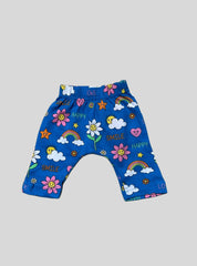 Kids Casual Pants(Preemie) -Sky Blue Smile