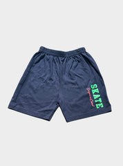 Kids Casual Shorts (1 - 2 Years) - Navy Blue Skate S C