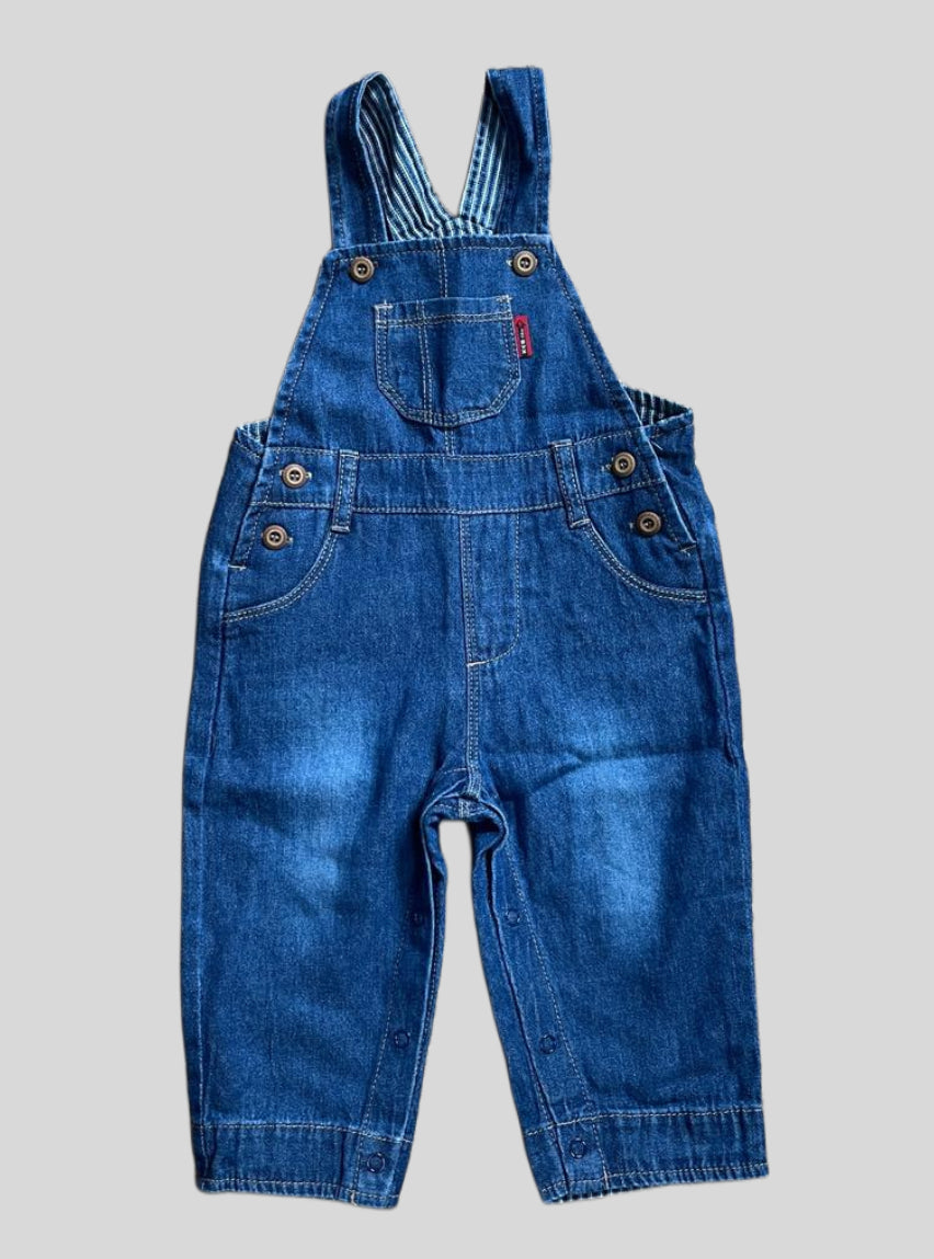 Kids Dungaree -   Blue jeans