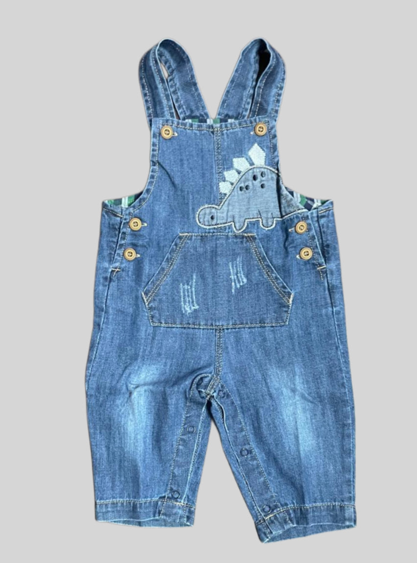 Kids Dungaree - Dino