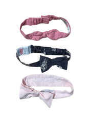 Kids Headband ( Velcro-12-18 Month )-Pink Black