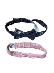 Kids Headband ( Velcro)- Black White