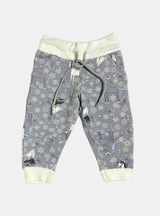 Kids Loopknit Pant (1 - 2 Years) - Grey Rengoli Design