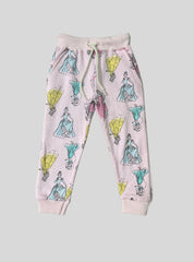 Kids Loopknit Pant - Pink Princess