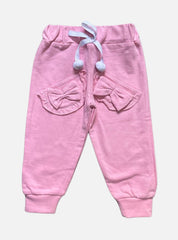 Kids Loopknit Pant - Pink White
