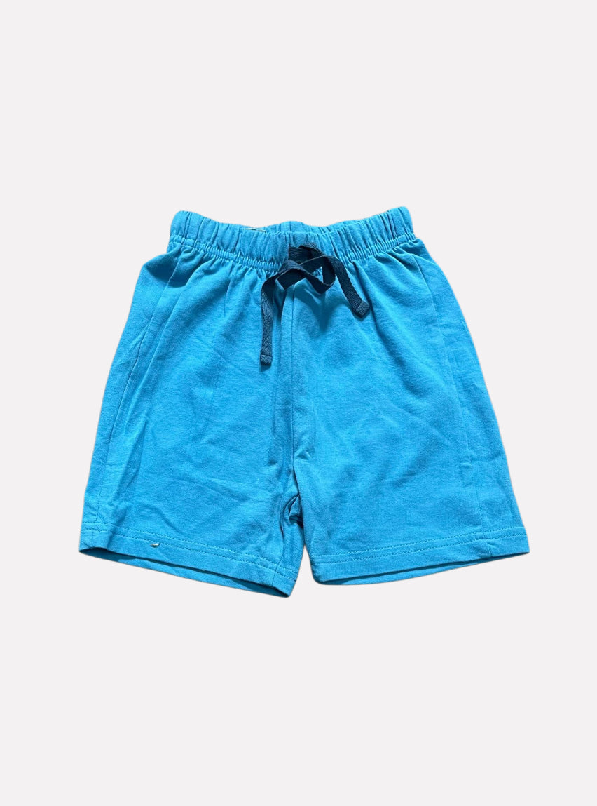 Kids Loopknit Shorts - Sky Blue