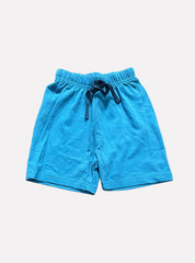 Kids Loopknit Shorts - Sky Blue