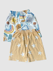 Kids Shorts 18 - 24 Months (Combo pack) - Sandal Star desigen