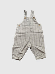 Kids Dungaree - Grey Stripes
