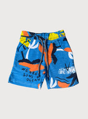 Kids loopknit shorts - sons of ocean dark blue