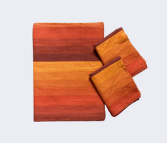 king size full bedspread - Brown With Yellow