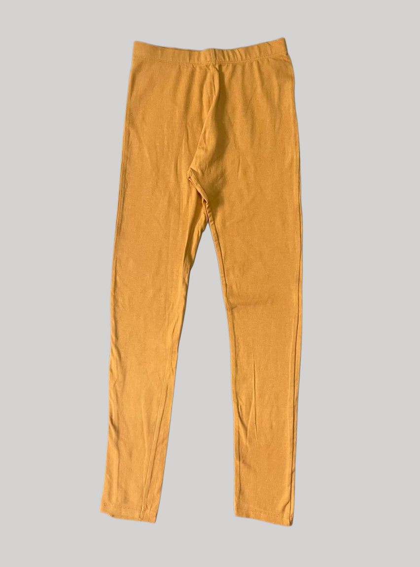 Girls Leggings 12 - 13 Years - Gold yellow