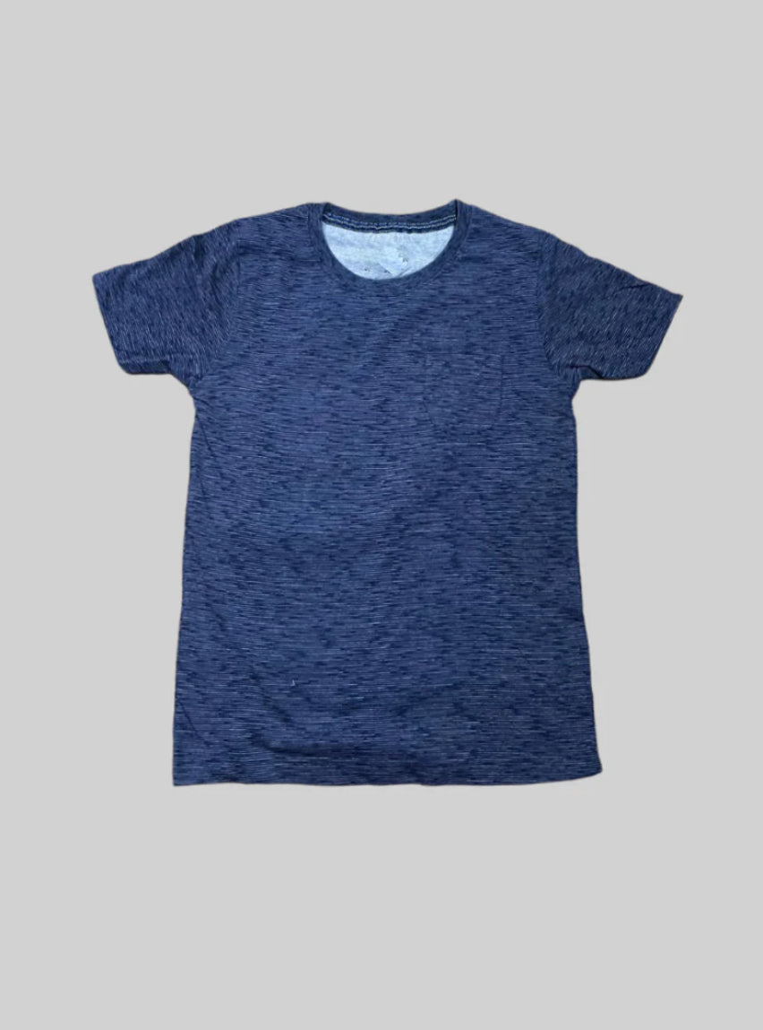 Boys T-Shirts(10-12Years) - Blue White Strip