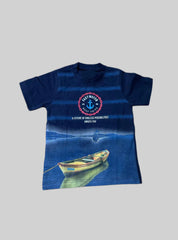 Boys T-Shirts(10-12Years) - Blue Boat