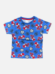 Boys T-Shirt - Blue Spider Man
