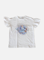 Sequin Tees - White Trust Your Journey