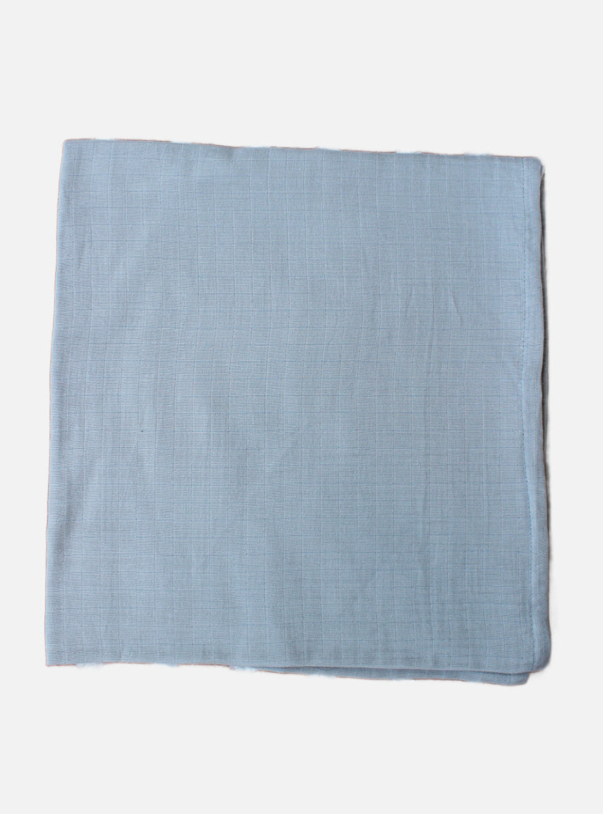 Big Muslin Towel - Light Gray Plain