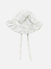18-24 m baby hat - plain white