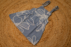 Girls Sleeveless Frock - Light blue color