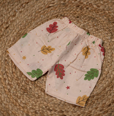 Girls shorts and top - Light pink color