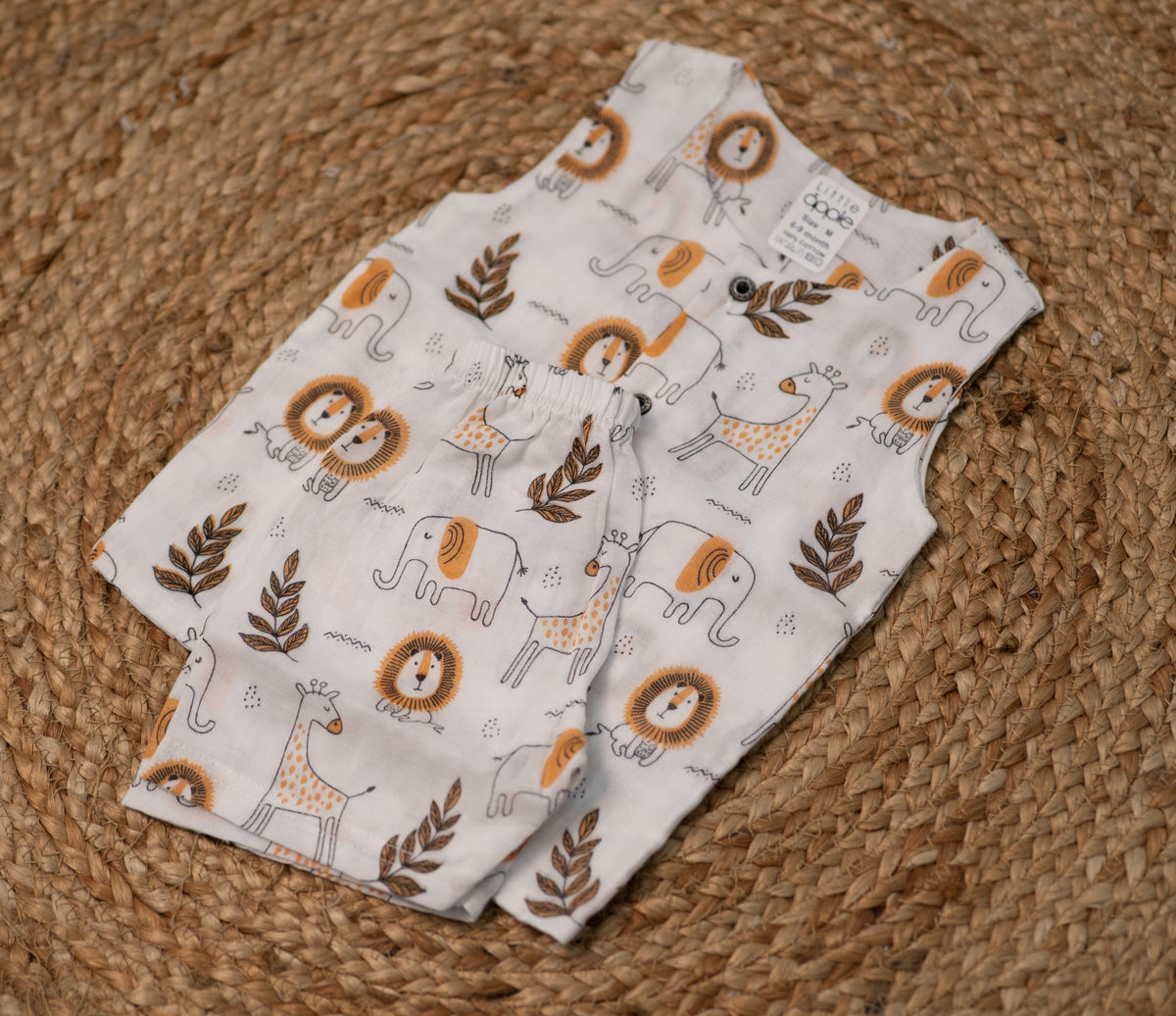 jabla set - White base print