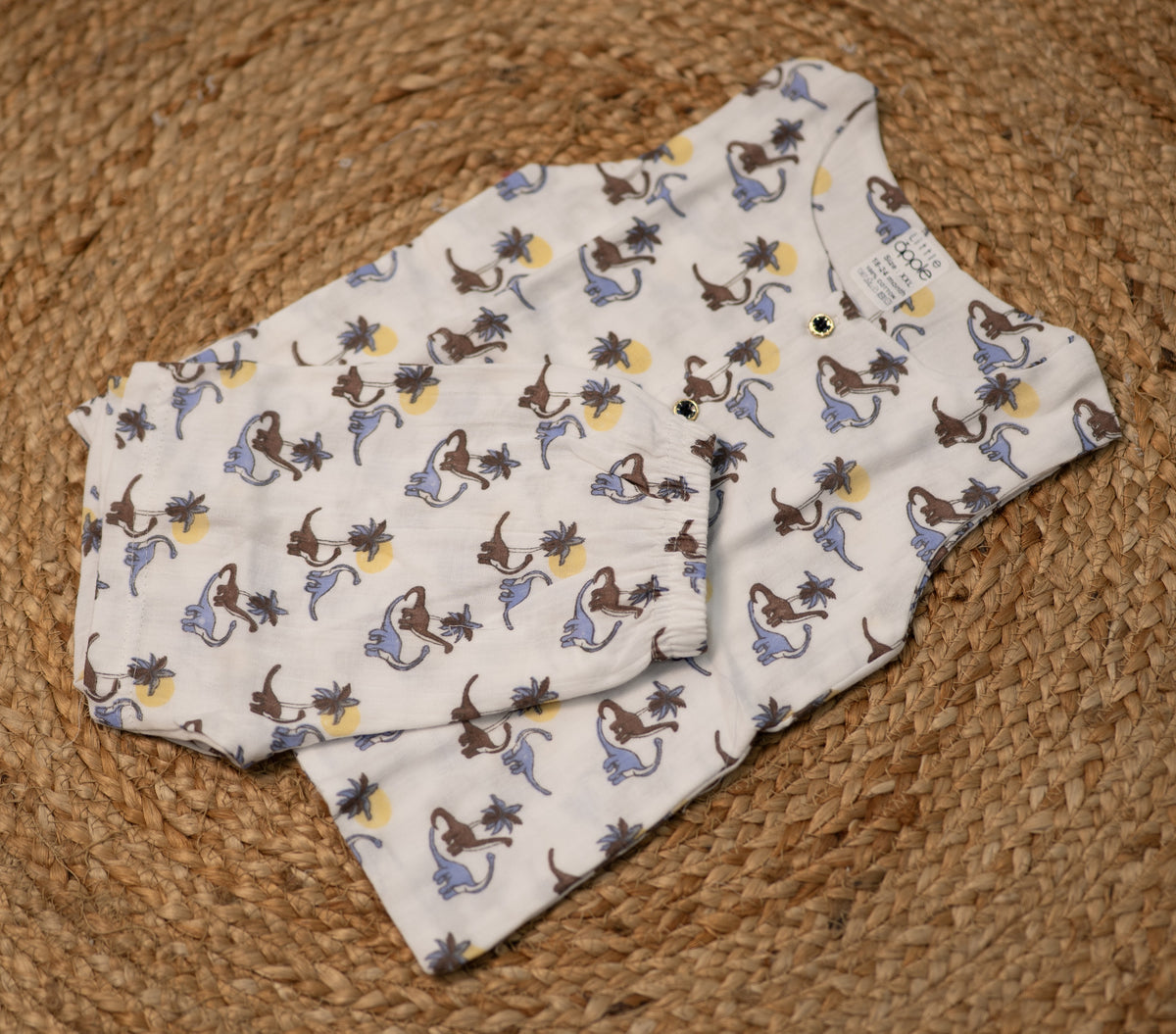 jabla set - White base print