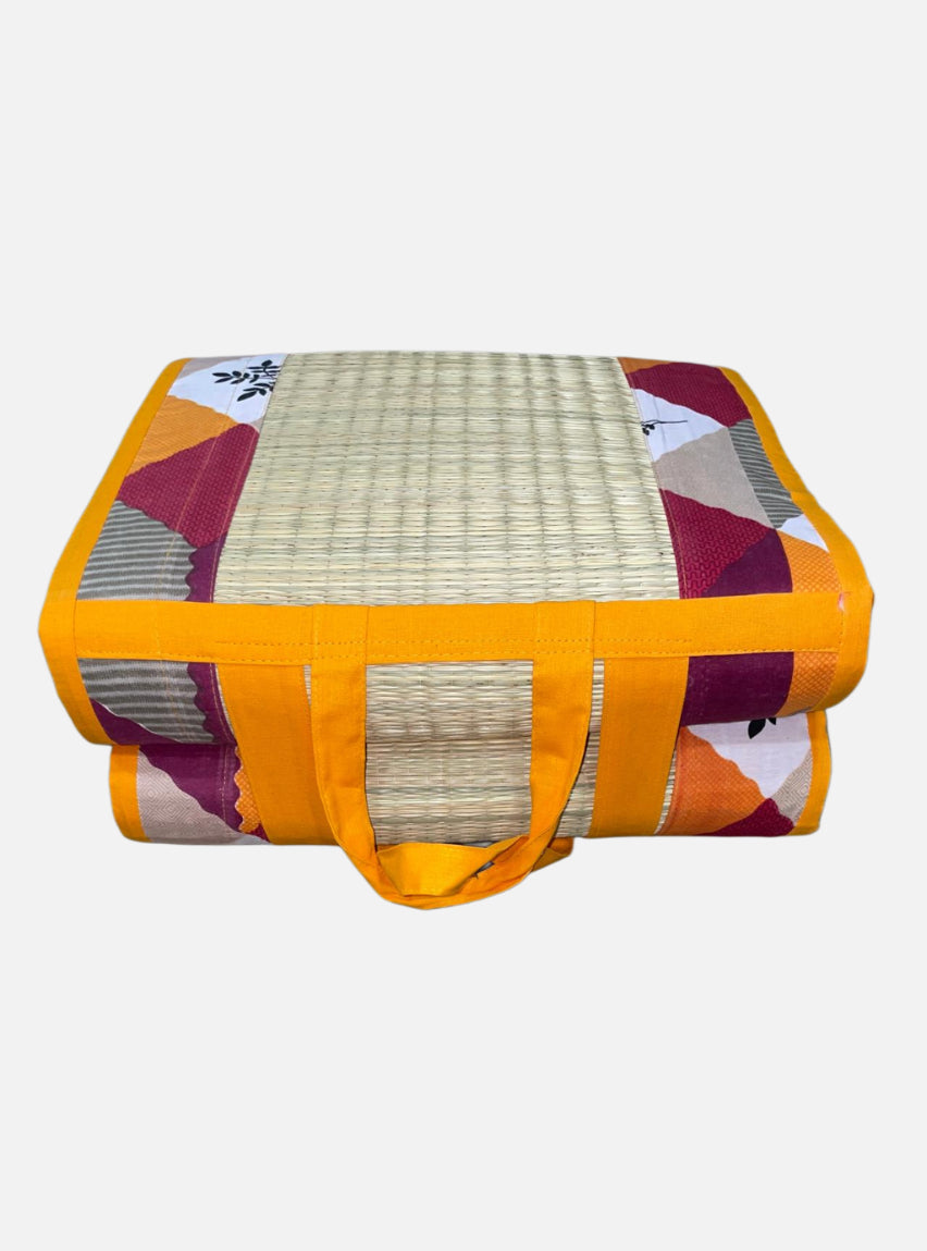 Paibed - Geometric Design Orange Border