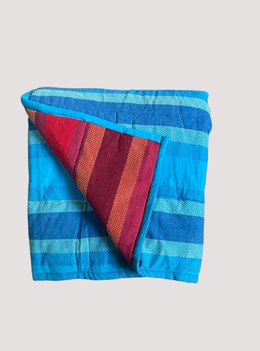 "Reversible Quilts" - Blue and Red