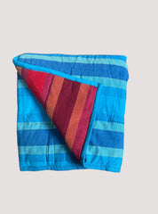 "Reversible Quilts" - Blue and Red
