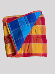 "Reversible Quilts" - Ret with Orange and Blue