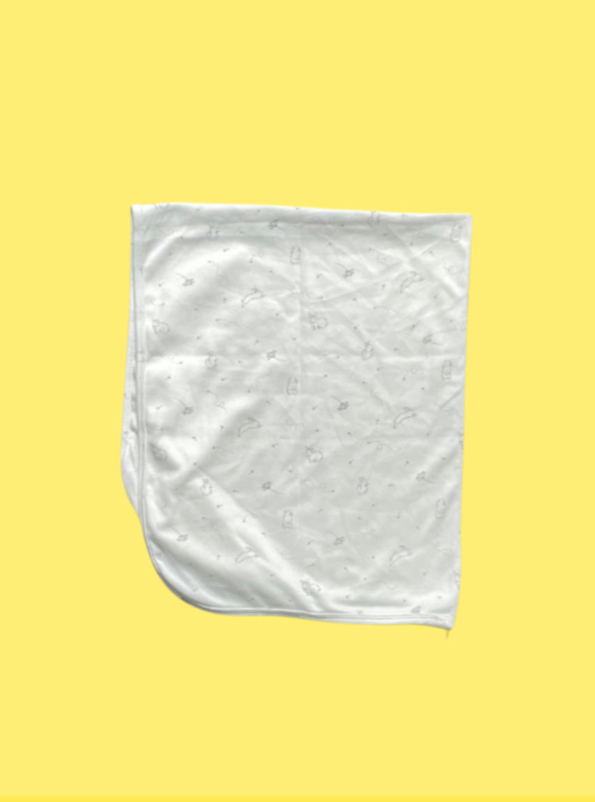 Small Wrap Towel Without Cap- Grey Rabbit