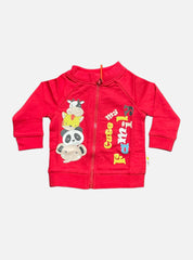 Sweatshirt - Red Animal Cute My Family