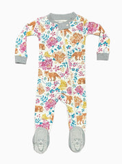 Baby Jumpsuit (6 - 9 Months) - Sandal Flower Fox