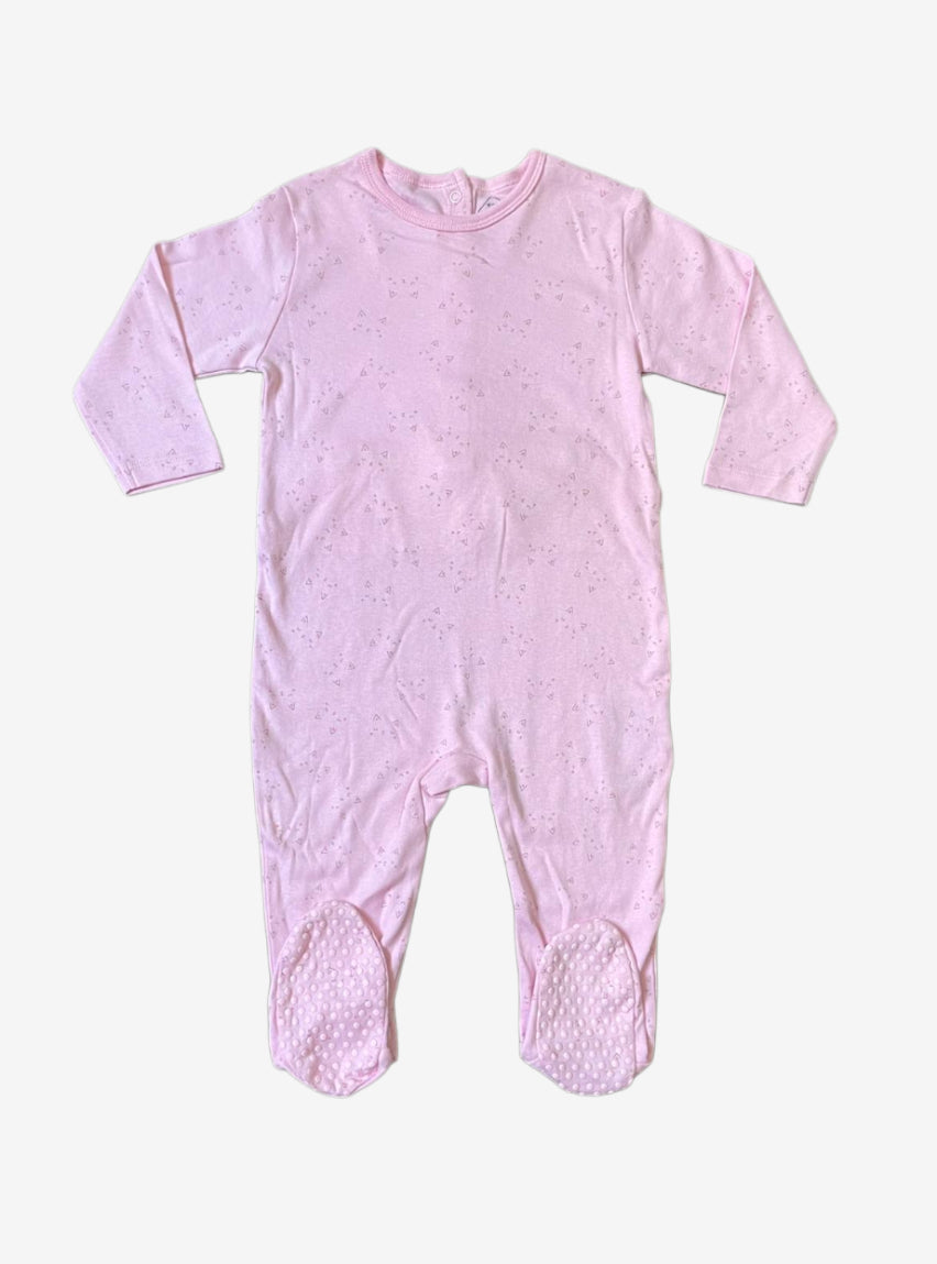 Baby Jumpsuit (12 - 18 Months) - Pink Cat