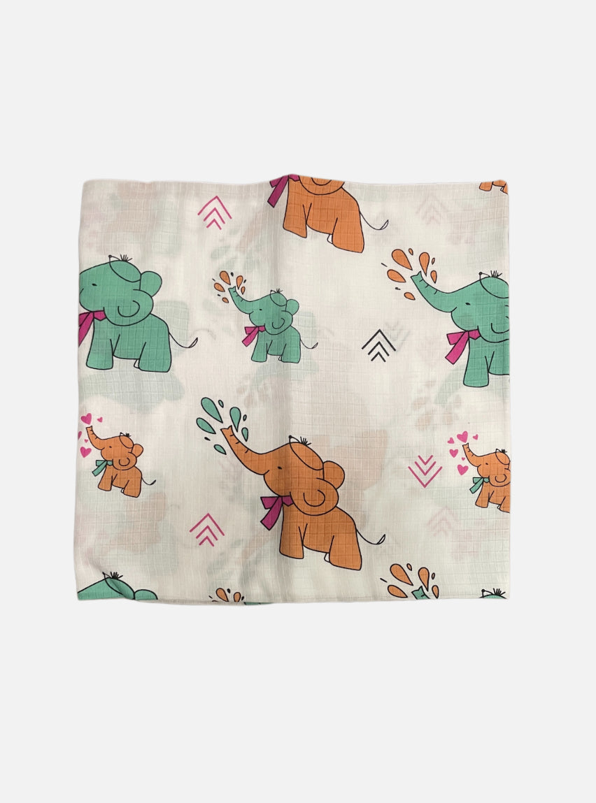Big Muslin Towel - White Elephant