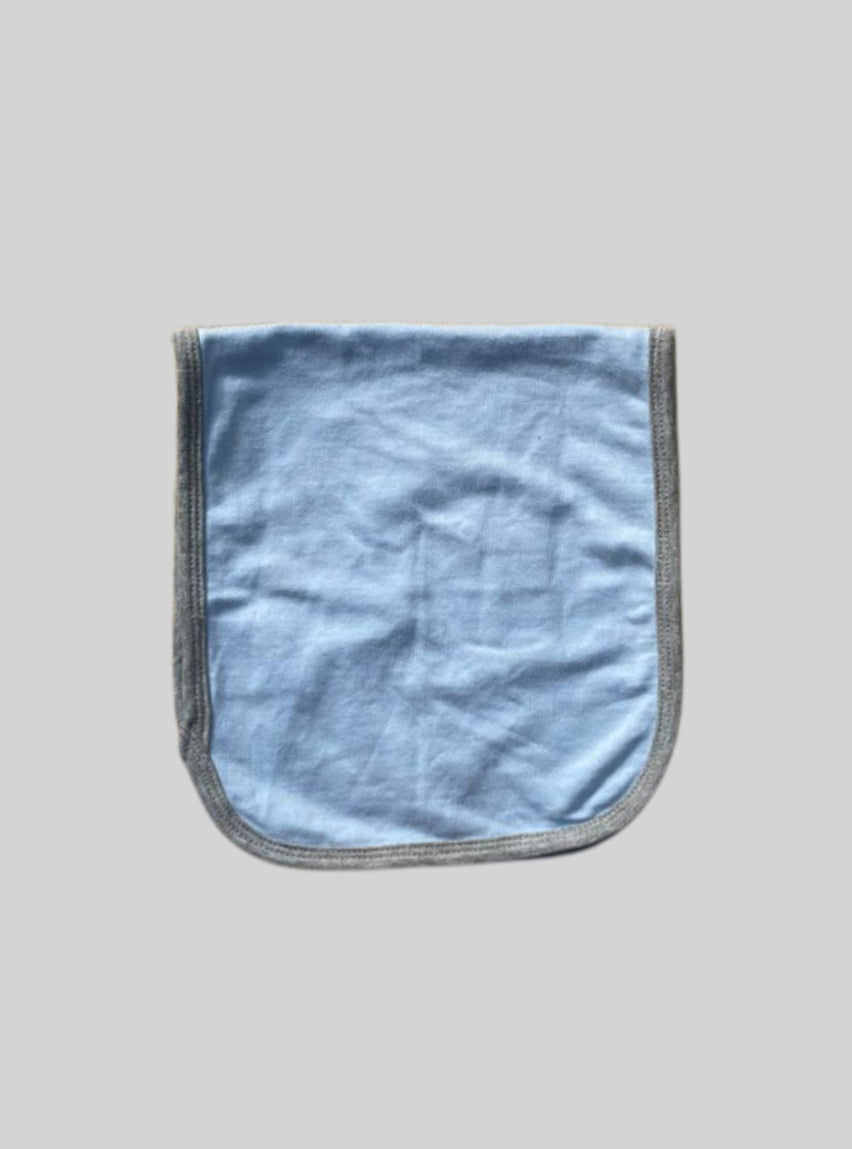 Baby Burp cloth - Pink Blue