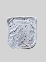 Baby Burp cloth - Sandal Pink Star