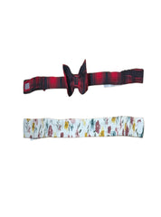 Kids Headband ( Velcro12-18 Months ) -Red and  Black