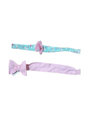 Kids Headband ( Velcro )-Pink With Cat