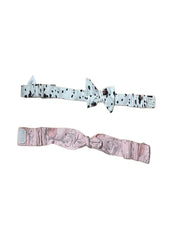 Kids Headband ( Velcro 6 - 12 Months ) -  Black Pink Duck