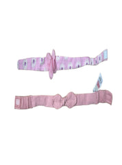 Kids Headband ( Velcro-12-18Months ) -  Pink  Flowers