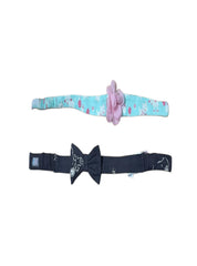 Kids Headband ( Velcro ) -  Green with Black