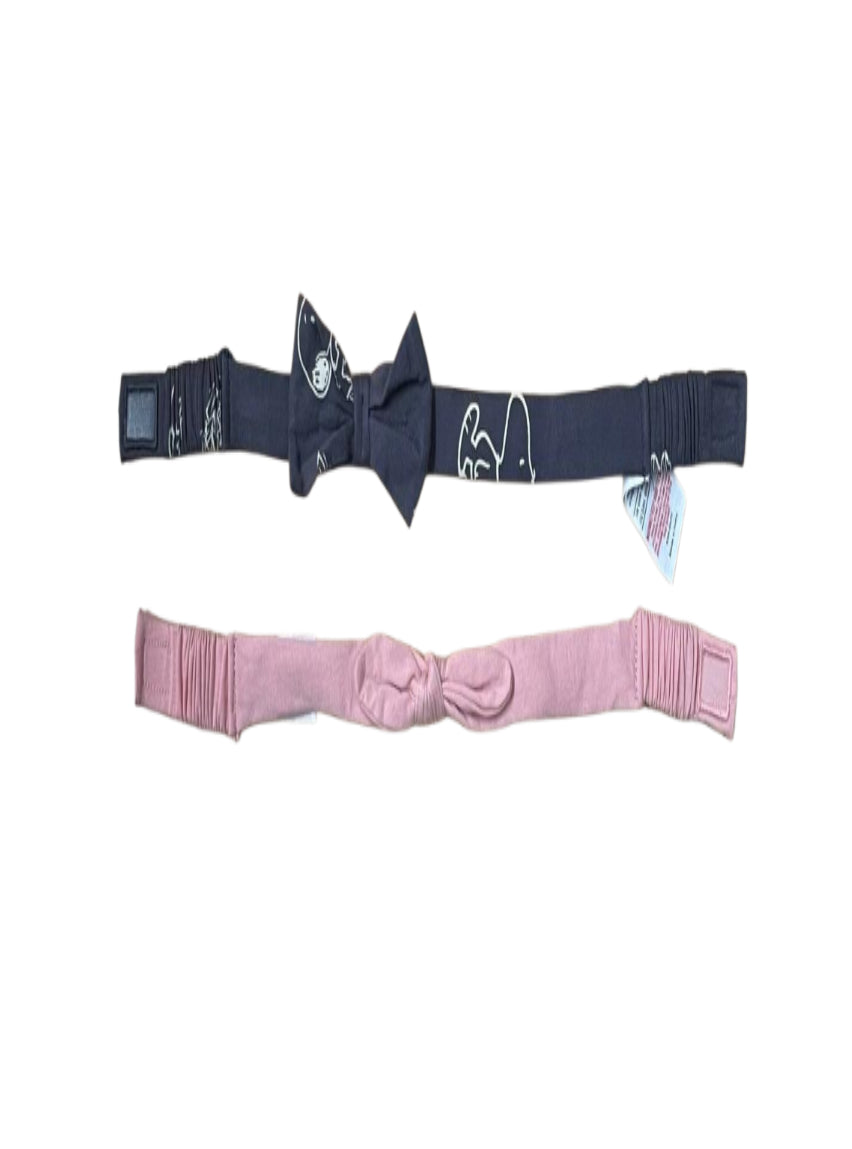 Kids Headband ( Velcro)- Black White