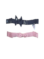 Kids Headband ( Velcro)- Black White