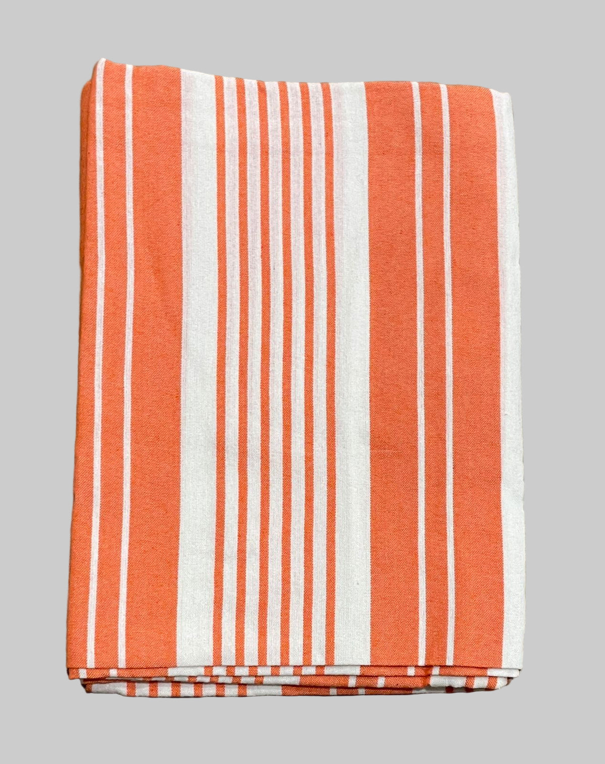 Bedsheet - white and orange