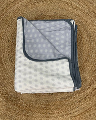 Double dohar - white and blue colour