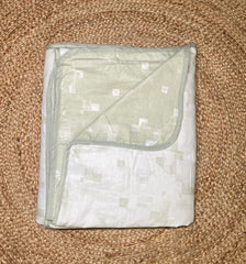 Double dohar - white and green colour