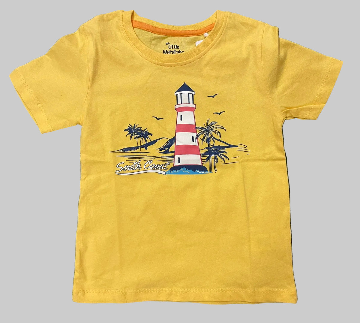 Boys T-shirt - yellow color